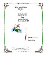 Kế hoạch dạy học môn Ngữ văn 9 học kì 1 theo phương pháp mới