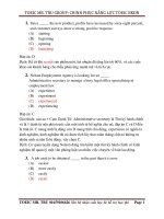 CHINH PHỤC NĂNG LỰC TOEIC BKĐN