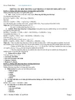 Tài liệu ôn tập hoá học 12 ôn thi thpt quốc gia môn Hoá