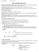 ôn tập vật lí 9 đầy đủ và chi tiết