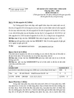 ĐỀ THI CHỌN HSG CẤP HUYỆN NAM TRỰC 20152016 MÔN TIN THVS