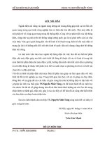 Thiết kế phần điện trong nhà máy thuỷ điện gồm 04 tổ nhà máy, công suất của mỗi tổ máy bằng sđmf = 67 1 MW