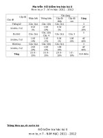 đề kiểm tra học kì 2 môn toán lớp 6 d1 