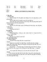 Giáo án vật lý 7 tiết 4 