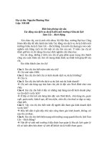 Biên bản phỏng vấn sâu: Tác động của dịch vụ du lịch đến môi trường ở khu du lịch  Tam Cốc – Bích Động.