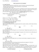 Phân dạng bài tập về peptit ôn thi thpt quốc gia môn Hoá