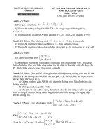 De luyen thi vao 10 MÔN TOÁN DE 10 