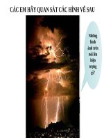 BÀI GIẢNG DÒNG ĐIỆN TRONG CÁC MÔI TRƯỜNG