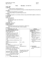 Giáo án vật lý  6 tuần  27 