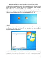 Cách đơn giản để phát hiện co người sử dụng máy tính của bạn