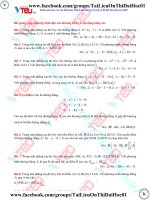 LÀM CHỦ HÌNH HỌC GIẢI TÍCH TRONG MẶT PHẲNG OXY KÈM VIDEO BÀI GIẢNG (VTED.VN)