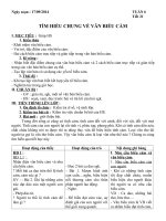 giáo án ngữ văn 7 tuần 6 