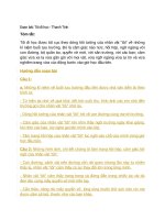 Tôi đi học ngữ văn lớp 8