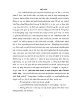 TIỂU LUẬN KINH tế CHÍNH TRỊ   QUÁ TRÌNH HÌNH THÀNH và PHÁT TRIỂN PHÁP LUẬT về DOANH NGHIỆP ở VIỆT NAM