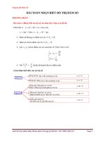 Dang toan nhan biet do thi và bang bien thien