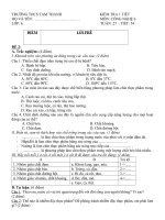 De 2 CÔNG NGHỆ 6  tuan 27  tiet 54 