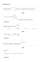 ĐỀ + ĐÁP ÁN CHI TIẾT MINH HỌA LẦN 3  2017(ĐÁP ÁN CHẤT)