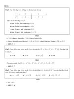 Đề+ đáp án chi tiết môn toán THPT QG mã 104(ĐÁP ÁN CHẤT)