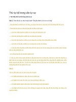 Thứ tự kể trong văn tự sự 