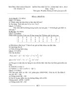 Đe kiem tra môn toan 7 hoc ky II  nam 2011 2012 