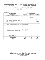 Đề kiểm tra học kì 2 giáo dục công dân 8 chẵn 