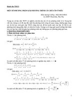 Phuong phap giai PT chua an o mau 