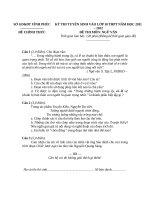 ĐỀ số 61  ĐỀ THI THỬ VÀO THPT MÔN NGỮ VĂN NĂM HỌC 20172018