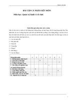 Phân tích các loại tính cách cá nhân và ứng dụng vào thực tiễn 