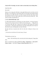 Thu thập, xử lý ảnh vệ tinh các trận lũ lịch sử tại xã hưng nhân 