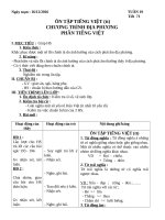 giáo án ngữ văn 7 tuần 19 