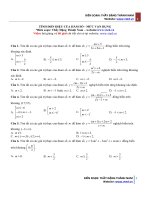 NHÓM CÂU HỎI VẬN DỤNG NÂNG CAO TRONG ĐỀ THI TNTHPTQG MÔN TOÁN