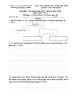 giáo án ngữ văn lớp 6   kiểm tra 