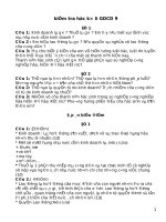 đề kiểm tra học kì 2 môn giáo dục công dân 9 