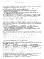 Đề thi thử ôn thi thpt qg năm 2018 môn sinh lần 4 trường thpt Triệu Sơn