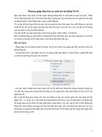 Phương pháp đảm bảo an ninh cho hệ thống WiFi