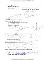 26  TS247 DT de thi thu thpt qg mon toan truong thpt bai chay ha long lan 1 nam 2017 co loi giai chi tiet  9127 1486342615 