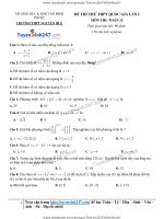 13  TS247 DT de thi thu thpt qg mon toan truong thpt nguyen hue binh phuoc lan 1 nam 2017 co loi giai chi tiet  8894 1483606572 