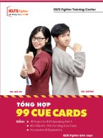 99 cue card for IELTS speaking by IELTS fighter