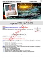 CHUYÊN ĐỀ CON LẮC ĐƠN THEO DẠNG