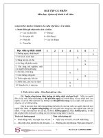 Bài tập cá nhân về quản trị hành vi tổ chức 