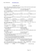 Đề thi thử ôn thi thpt qg năm 2018 môn sinh lần 04