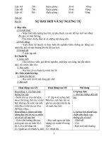 Giáo án vật lý 6 tiết 30 