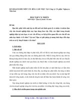 KẾ HOẠCH đổi mới văn hóa làm VIỆC tại công ty cổ phần viglacera tiên sơn 