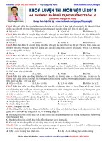 Thi thử thpt quốc gia 2018 môn vật lý