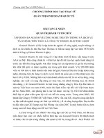xây dựng văn hóa doanh nghiệp tại tập đoàn đa NGÀNH về CÔNG NGHỆ TRUYỀN THÔNG và DỊCH vụ 