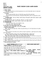 Đặc điểm của văn bản nghị luận 