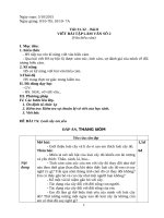 giáo án ngữ văn 7 bài  31 32 