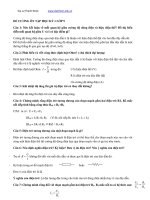 Đề cương ôn tập học kì 1 môn vật lí 9, tổng hợp lí thuyết 