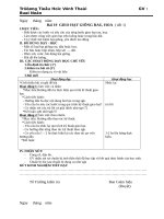 Giáo án kĩ thuật 4 