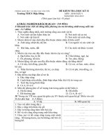 ĐỀ KIEM TRA SINH HOC 9 KY II năm học 2012 2013 